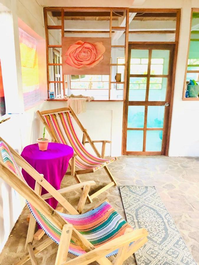 Rainbow Caravan Hostel Las Pilas Exterior foto