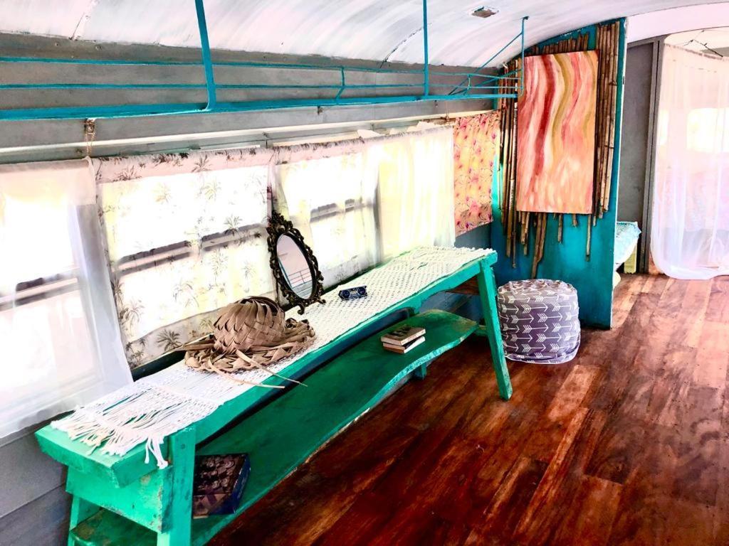 Rainbow Caravan Hostel Las Pilas Exterior foto