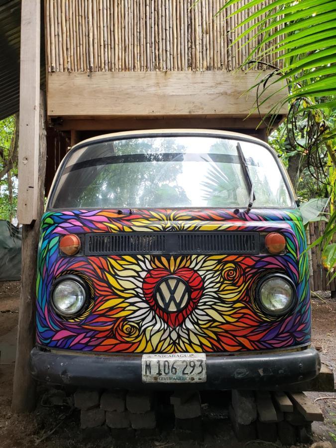 Rainbow Caravan Hostel Las Pilas Exterior foto